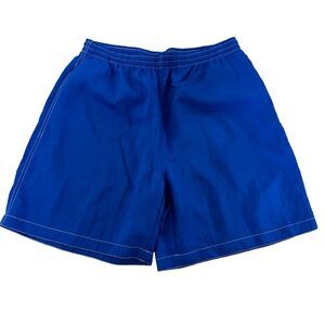 Pepsi ~ Mens Royal Blue Pull On Shorts ~ drawstring waist ~ size Medium ~ NWT